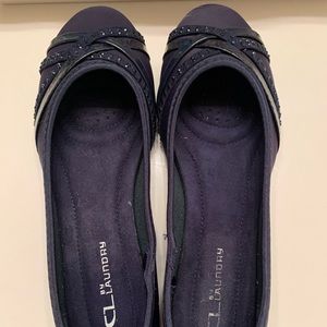 Blue flats